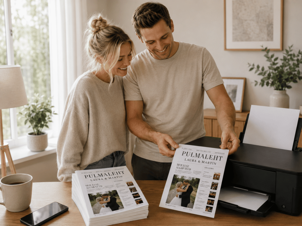 Kiiresti ja lihtsalt ise puhlmalehte printimas