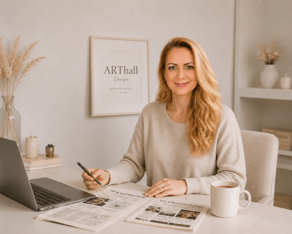ARThall Design kujunduste loomine rahulikus põhjamaises tööstuudios